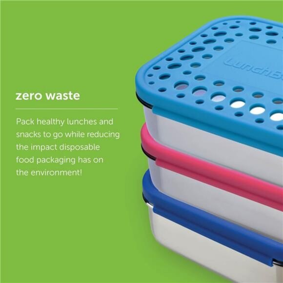 Small Snack Packer Bento Box - Extra Small Divided Stainless Steel Snack - Picture 6 of 7